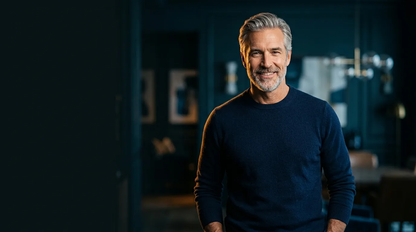 Confident executive representing a Human Longevity member story