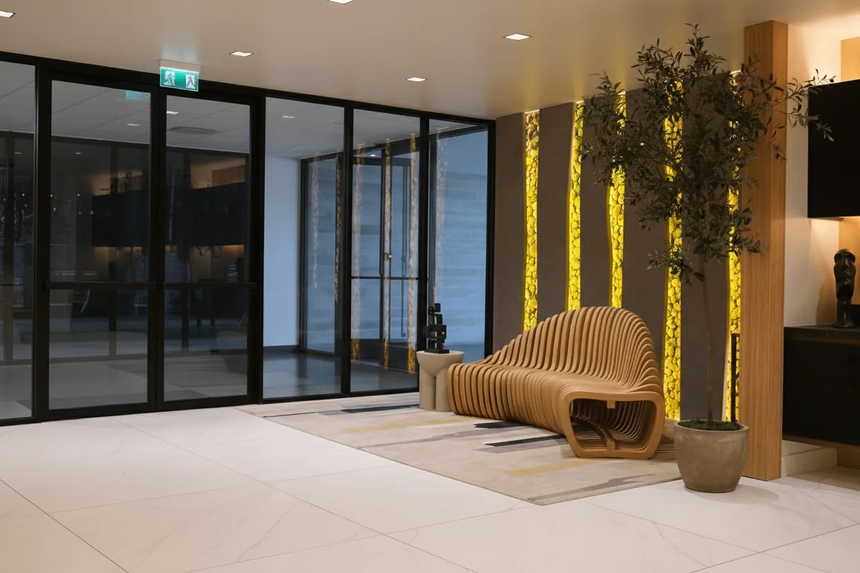 Luxury client suite at Human Longevity clinic